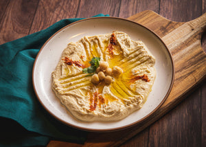 Palestinian Hummus - Bayyāra