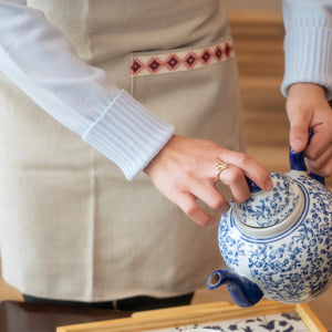 Farah Waist Apron - Tahini - Bayyāra