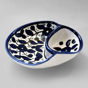 Olive Serving Dish - Hebron Blue - Bayyara