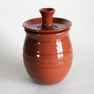 Terracotta Kitchen Pot - With Lid - Bayyara
